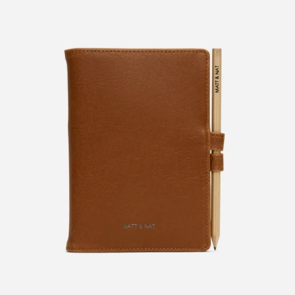 Authentic Matt & Nat notebook pad pencil in tan - Picture 1 of 7